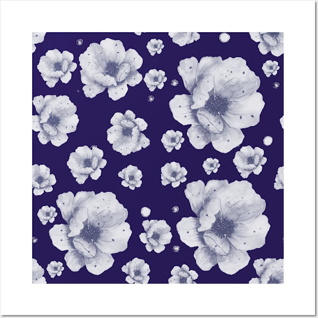 white flower Wall Art by ROCOCO DESIGNS